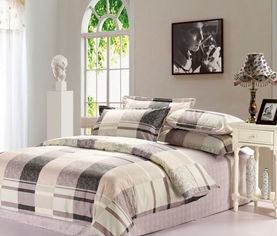 廠家直銷 斜紋環(huán)保印花條紋格子全棉床上用品四件套批發(fā)團(tuán)購價格、圖片及材料詳解